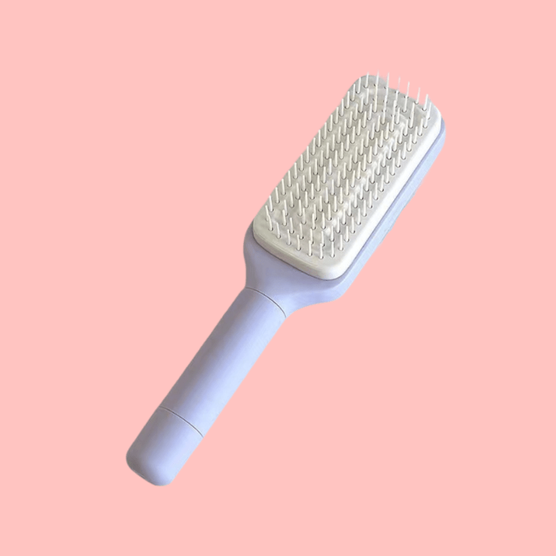 4 In 1 Self Cleaning Hair Brush - Stunnerz Beauty